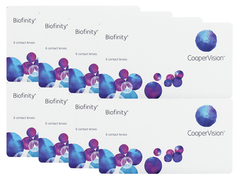 Biofinity 8-Boxes (48 Pack)