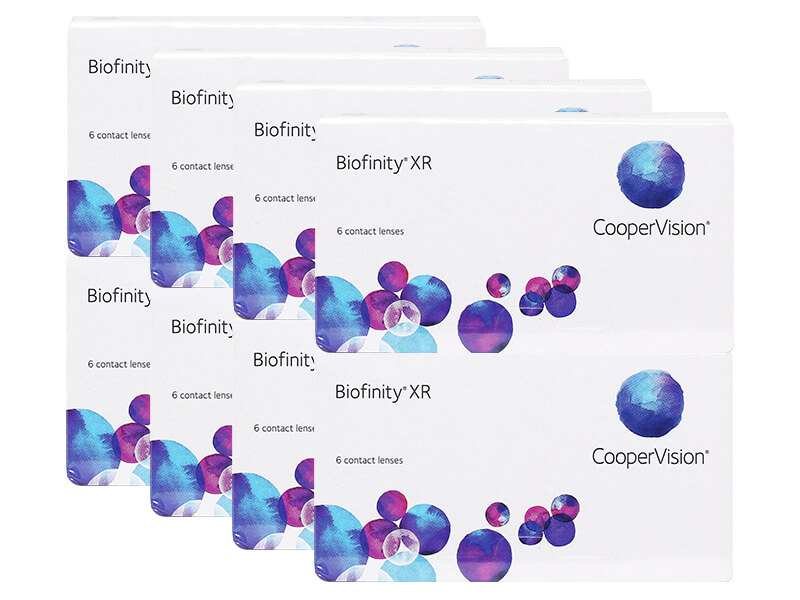 Biofinity XR 8-Boxes (48 Pack)
