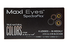 Maxi Eyes True Natural Colors 3 Tone (Bi-Weekly) (6 Pack)