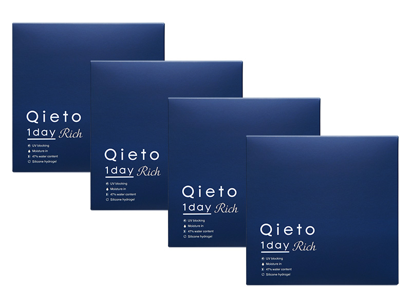 Qieto1day Rich 4-Boxes (120 Pack)
