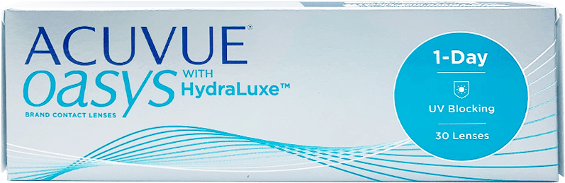 Product image of Acuvue Oasys 1-Day with HydraLuxe (30 pack)