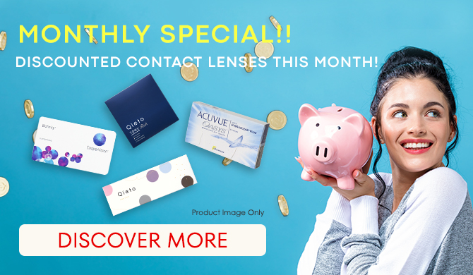 Banner image of monthly sale promotion.