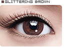 GLITTERING BROWN
