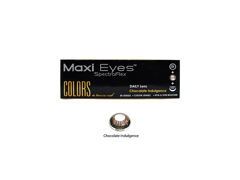 Maxi Eyes Colours Chocolate Indulgence Daily (30 Pack)