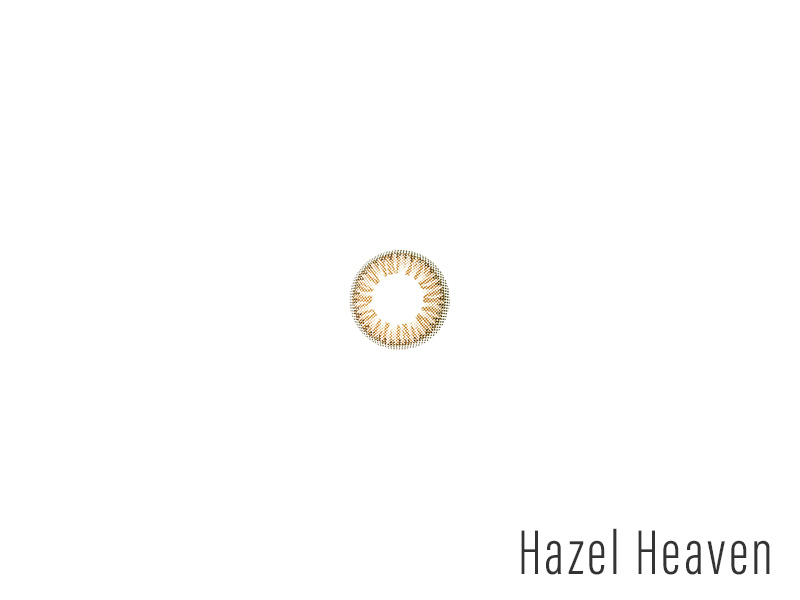 Maxi Eyes Colours Hazel Heaven Daily (30 Pack)