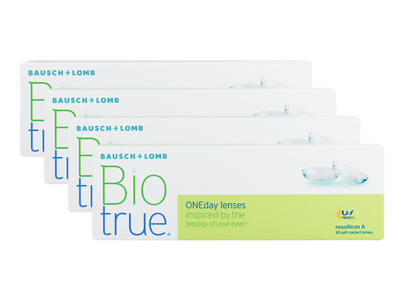 Biotrue One Day 4-Boxes (120 Pack)