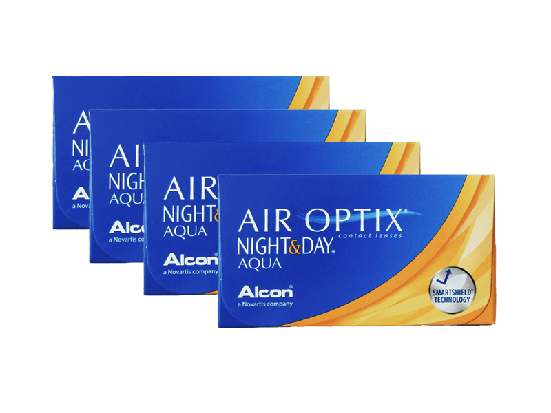 Air Optix Night & Day Aqua 4-Boxes (24 Pack)