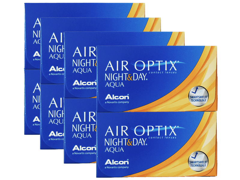 Air Optix Night & Day Aqua 8-Boxes (48 Pack)