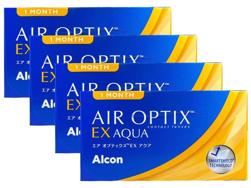 Air Optix Ex Aqua (Night & Day Aqua) 4-Boxes (12 Pack)