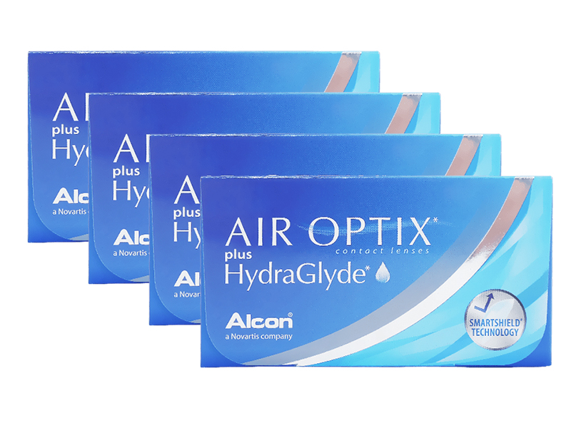 Air Optix Hydraglyde 4-Boxes (24 Pack)