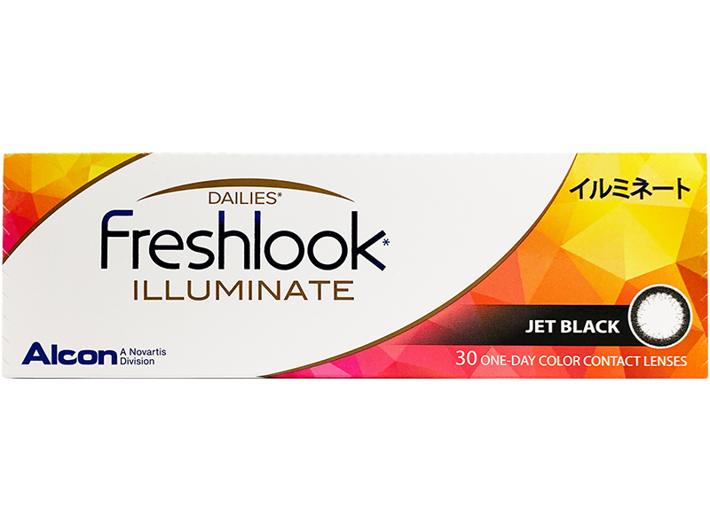 FreshLook Illuminate (Jet Black) (30 Pack)