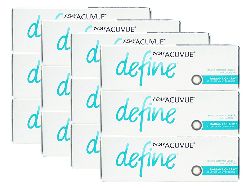 1 Day Acuvue Define Radiant Charm 12-Boxes (360 Pack)