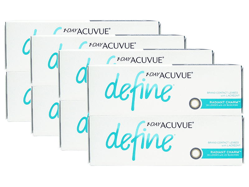 1 Day Acuvue Define Radiant Charm 8-Boxes (240 Pack)