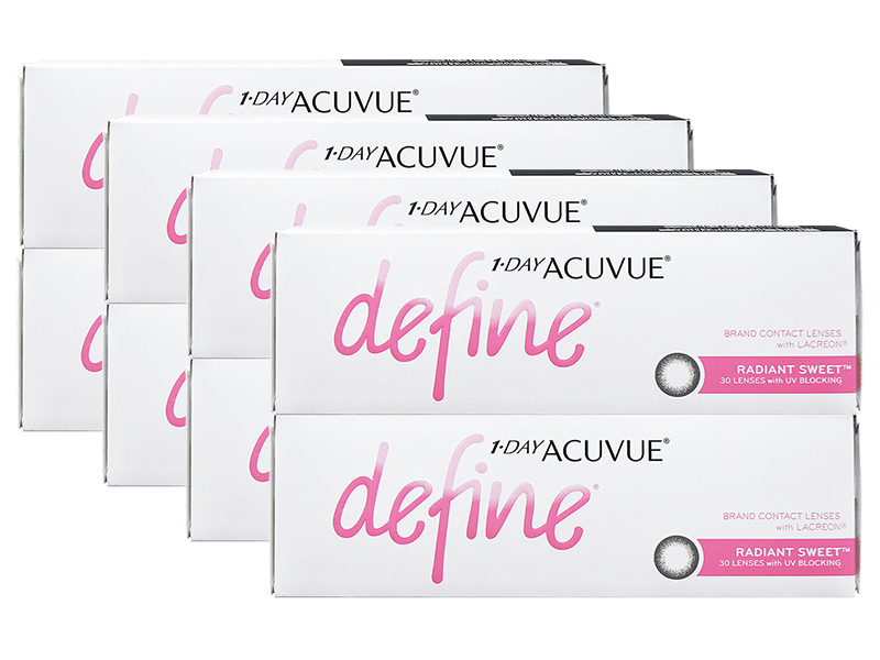 1 Day Acuvue Define Moist Radiant Sweet 8-Boxes (240 Pack)
