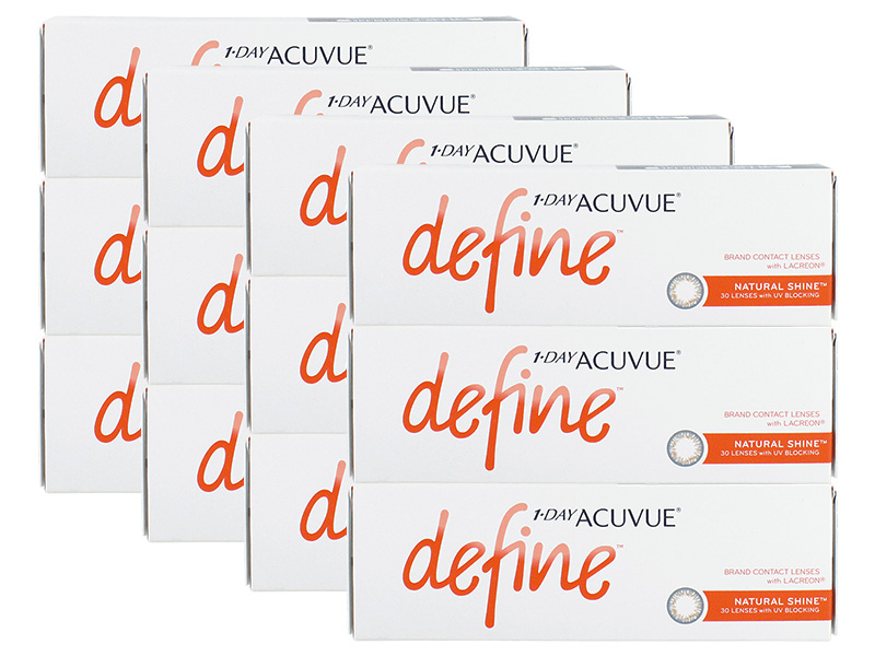 1 Day Acuvue Define Natural Shine 12-Boxes (360 Pack)