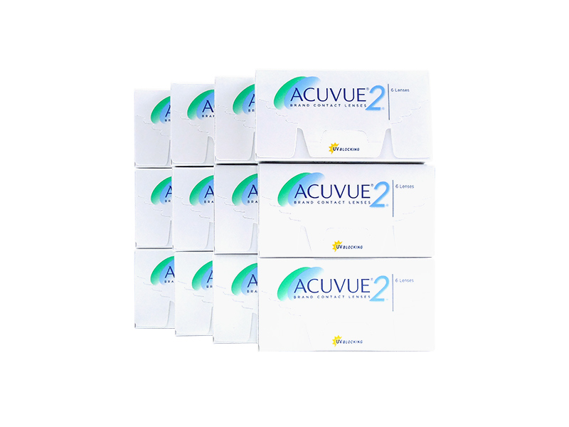 Acuvue 2 12-Boxes (72 Pack)
