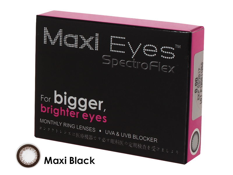 Maxi Eyes Black Monthly (2 Pack)