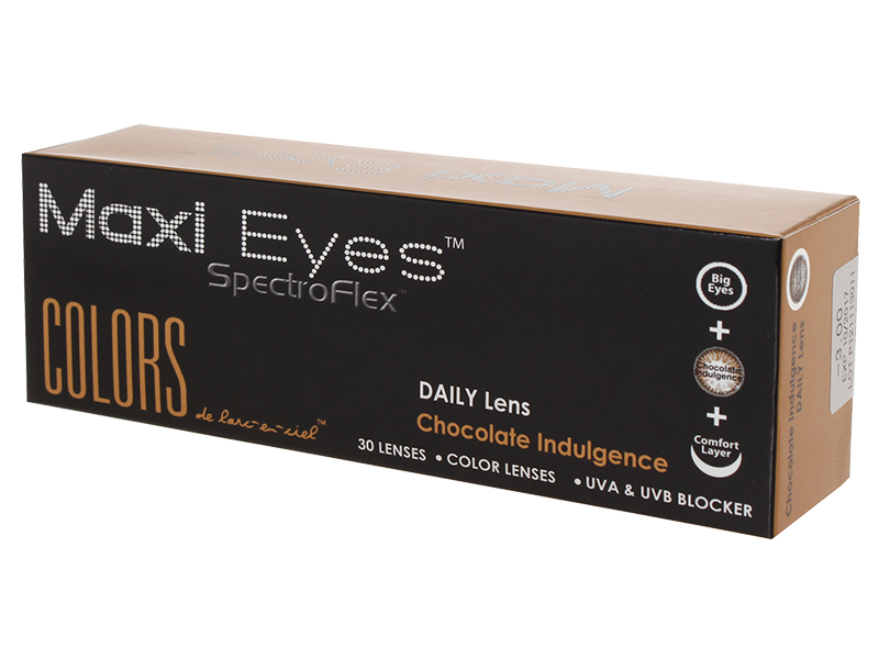 Maxi Eyes Colours Chocolate Indulgence Daily (30 Pack)