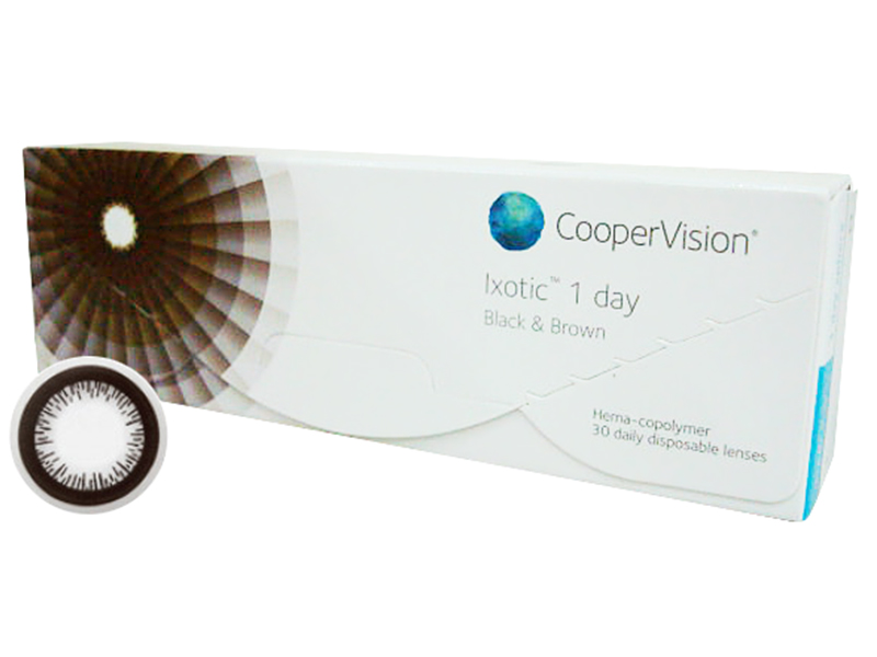 Ixotic 1Day Black & Brown (30 Pack)