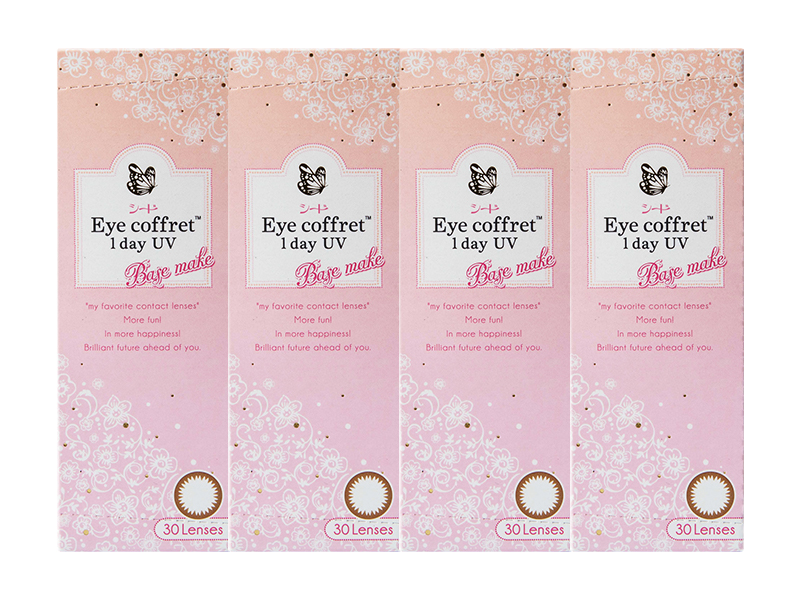 Eye Coffret 1day UV (Base make) 4-Boxes (120 Pack)