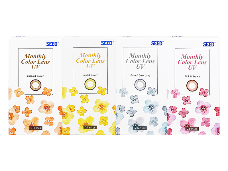 SEED Monthly Color Lens UV  (2 Pack)