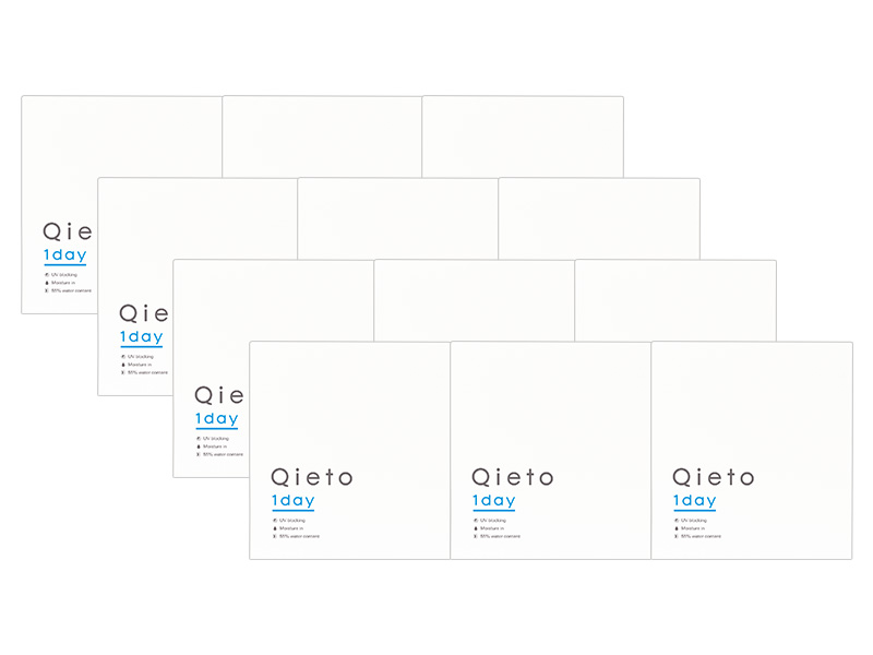 Qieto1day 12-Boxes (360 Pack)