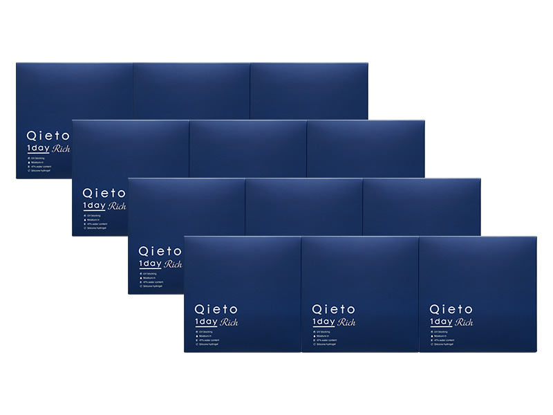 Qieto1day Rich 12-Boxes (360 Pack)