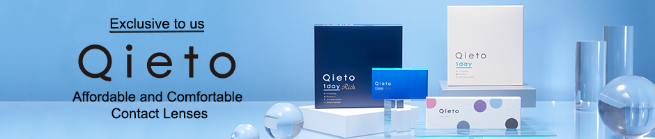 Exclusive to us Qieto Affordable And Comfortable Contact Lenses!