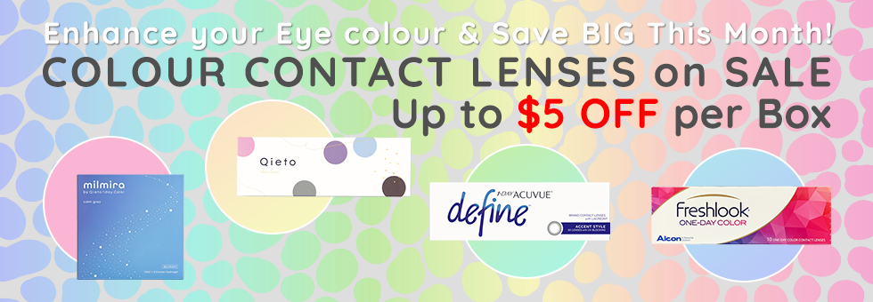 Colour Contact Lenses on Sale
