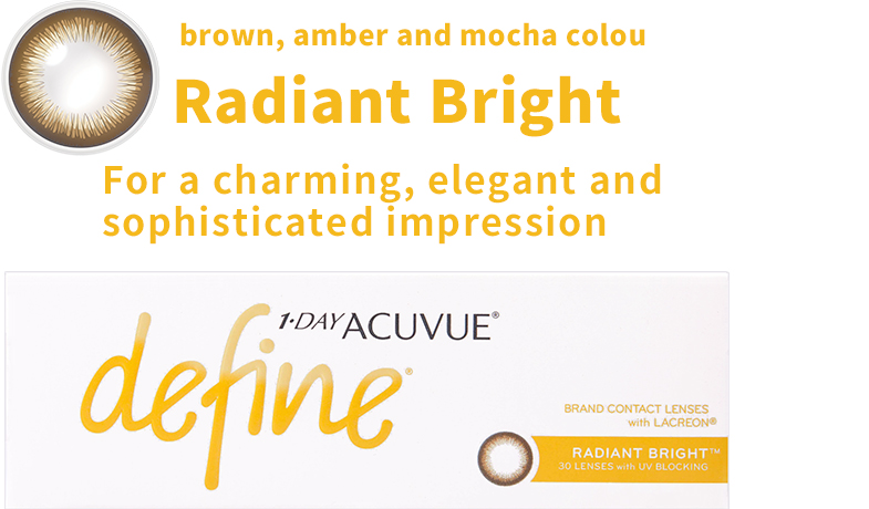 Order1 Day Acuvue Define (Radiant Bright)