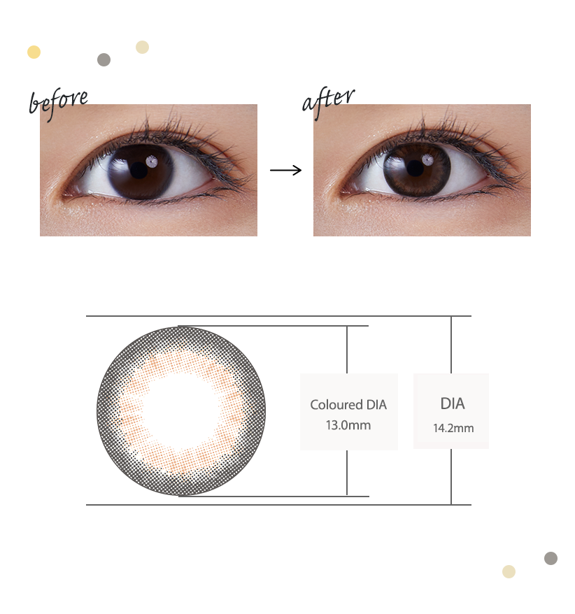 Sparkly and Elegant with the grey circle and sparkling brown colour